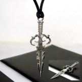 Cool Man Sword Cross Titanium Steel necklace-new