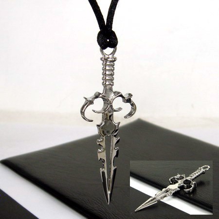 Cool Man Sword Cross Pure Titanium necklace Pendant-new