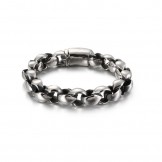   Men's o-string titanium bracelet