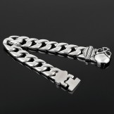  Fashion Skull Men's titanium Bracelet Accessories