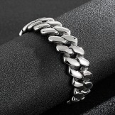  chic wind diamond-shaped titanium bracelet