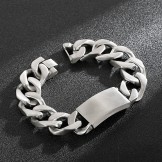  Men's titanium bracelets chic rock bracelets accessories