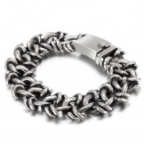 Exaggerated titanium men's bracelet hand jewelry