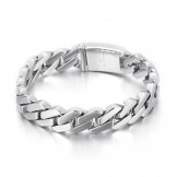 chic style titanium bracelet for men