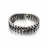  Cool exaggerated chic titanium bracelet for men