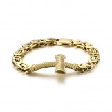 titanium cross bracelet for men
