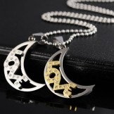 LOVE the moon couples pendants
