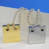 2011 New Style Couple Titanium Pendant and Necklace (One Pair)