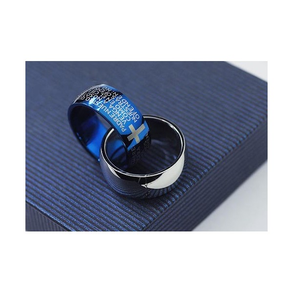 ... Pendants  Super Cool Men's Titanium Rings Pendant and Necklace