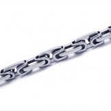 21.3 inch Titanium Silver Delicate Necklace 17346
