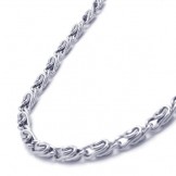 20.0 inch Titanium Silver Necklace 17830