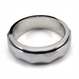 New Style Faceted Tungsten Ring 19223