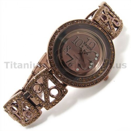 Quality Goods With Diamonds Wrist Band Fashion Watches 09300
