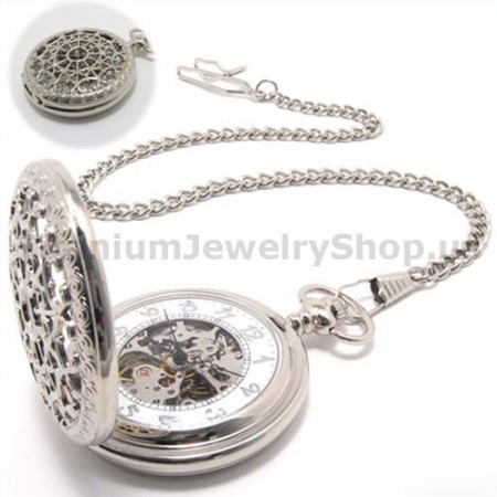 Quality Goods Pierced Automatic Pocket Watches 09316