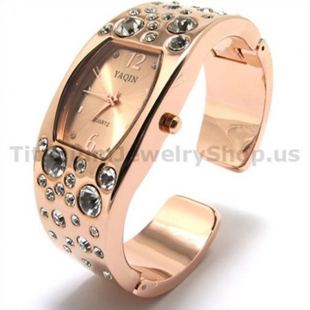 Rose Gold Quality Goods Bracelet Watches 10761