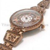 Coffee-gold Quality Goods Fashion Wacthes 14644