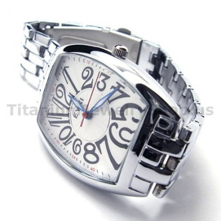 Men White Face Lovers Fashion Watches 16989