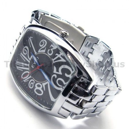 Men Black Face Quality Goods Lovers Fashion Watches 16991