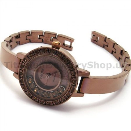 Coffee Gold Quality Goods Bracelet Watches 18845