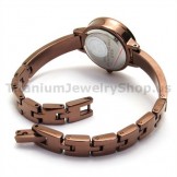 Coffee Gold Quality Goods Bracelet Wacthes 18845