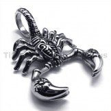 Titanium Scorpion Pendant - Free Chain 18868