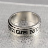 Men's titanium ring
