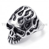 Titanium Skull Ring 19228