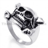 Skull Titanium Ring 19238