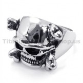 Skull Titanium Ring 19238
