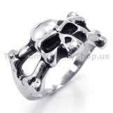 Skull Titanium Ring 19240