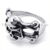 Skull Titanium Ring 19240