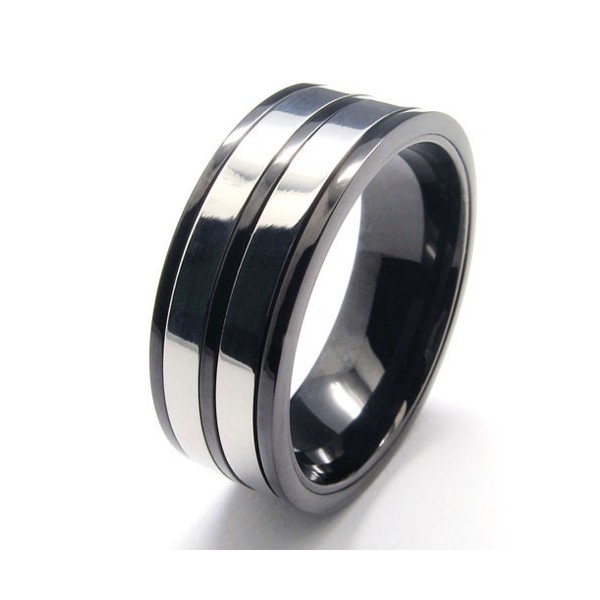 ... Jewelry  Titanium Rings  Titanium Cable Rings  Mens titanium rings