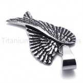 2012 New Classical Devil Wing Titanium Pendant 20117