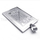 2012 New Silvery Playing Card Titanium Pendant(J) 20144