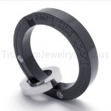 2012 New Fracture Ring Titanium Pendant 20249