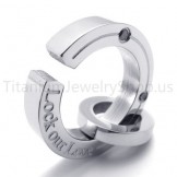 2012 New Fracture Ring Silvery Titanium Pendant 20250