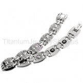 8 Inches Titanium Bracelet
