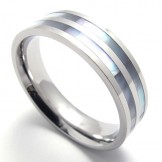 Polished Titanium Two Ring 20284