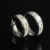 Titanium Ring couples pattern
