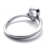 Diamond Women's Titanium Ring 20591