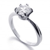 Diamond Titanium Ring 20585