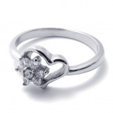 Diamond Titanium Ring 20584