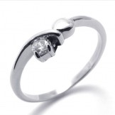 Diamond Titanium Ring 20582
