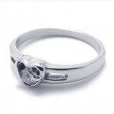 Diamond Titanium Ring for Women 20581