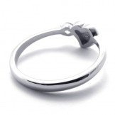 Diamond Titanium Ring for Women 20578