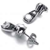 Diamond Titanium Earrings 20340