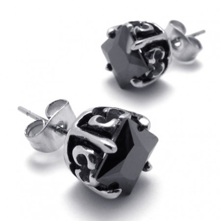 Diamond Titanium Earrings 20259