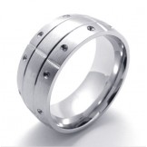 Polished Titanium Ring 20955