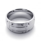 Polished Titanium Ring 20955