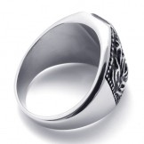 Crown Titanium Ring 20205